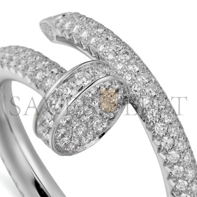 CARTIER JUSTE UN CLOU RING, CLASSIC MODEL, PAVED N4748700